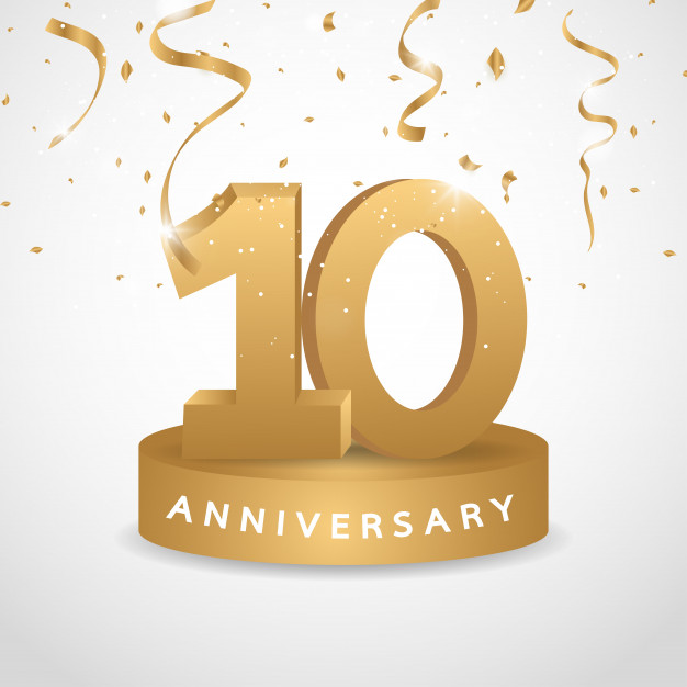 10º Aniversario en 2020